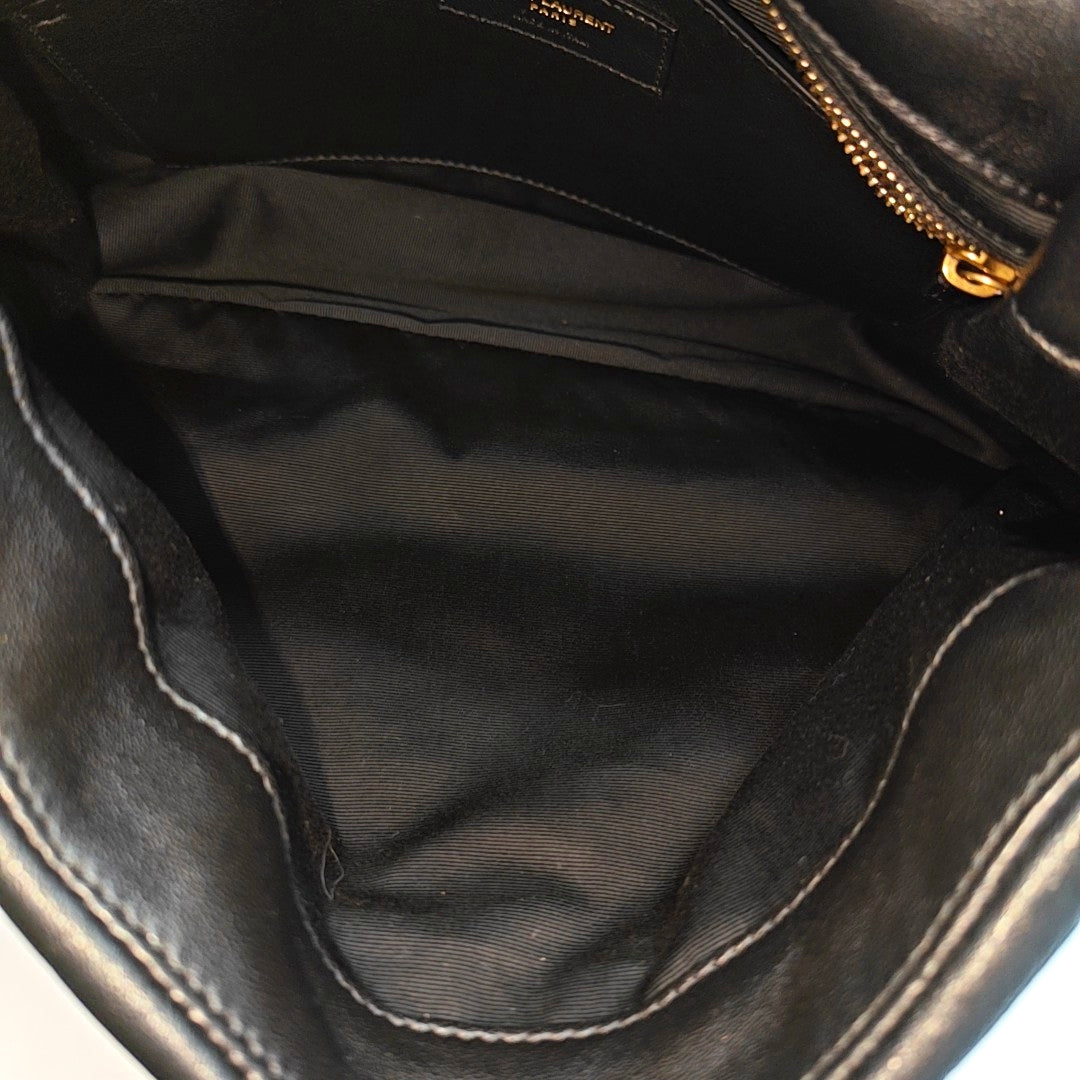 JAMIE 4.3 Medium Quilted Lambskin Black