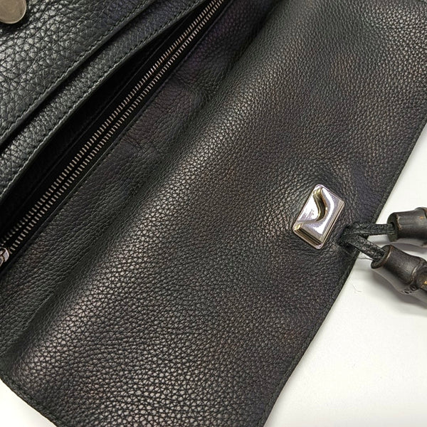 Authenticated pre-owned  Bamboo 1947 Medium Calfskin Black - Shoulder Bag at Looply