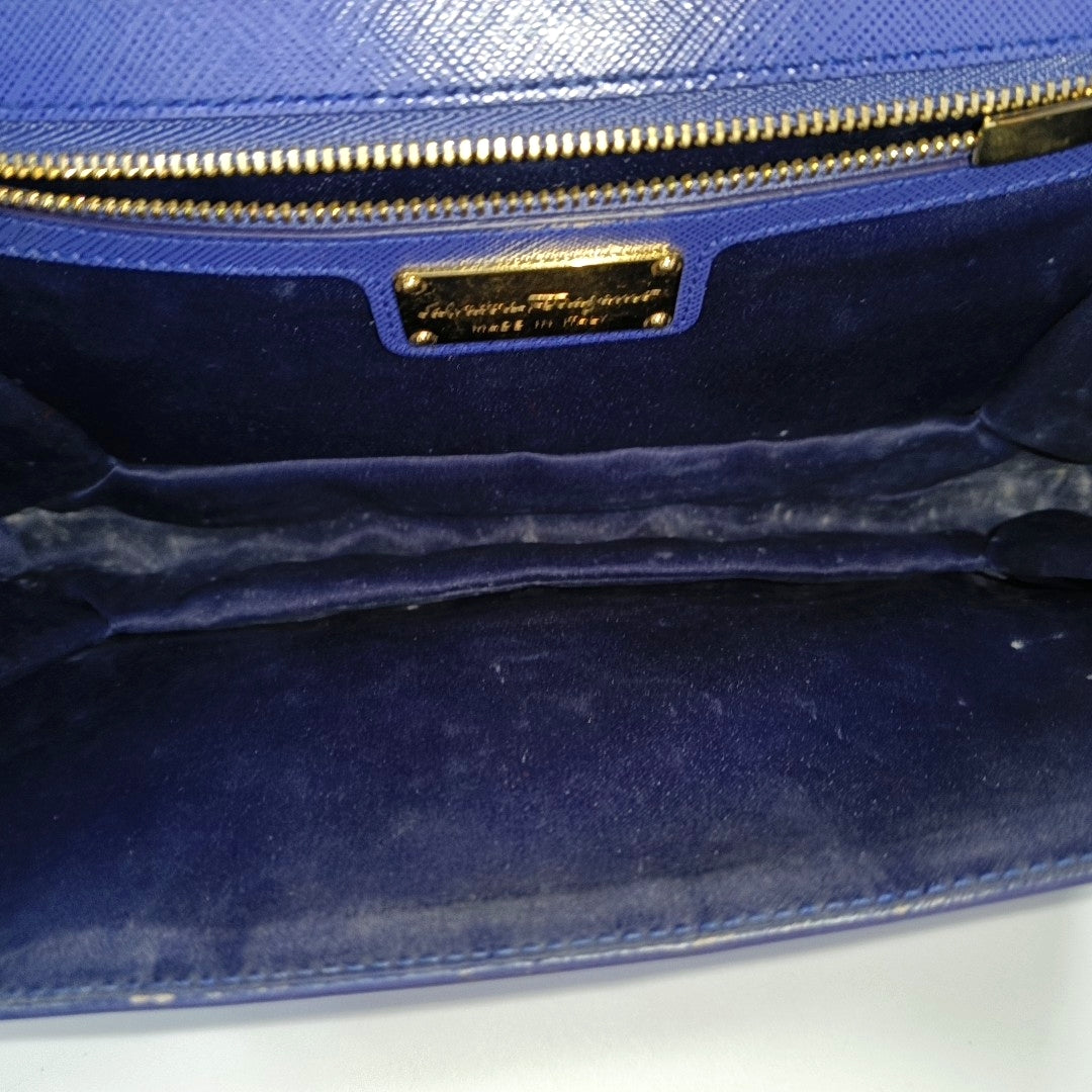 Ginny Calfskin Blue