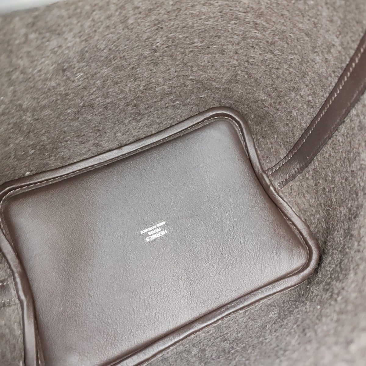 Authenticated pre-owned  Picotin Lock 18 Felt Gray - Handbags at Looply