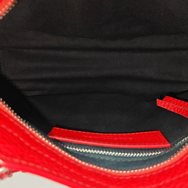Classic City Mini Lambskin Red