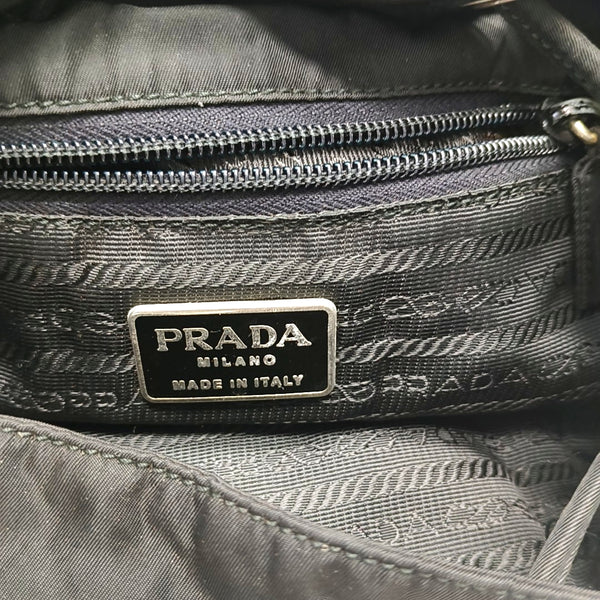 Nylon Backpack Black
