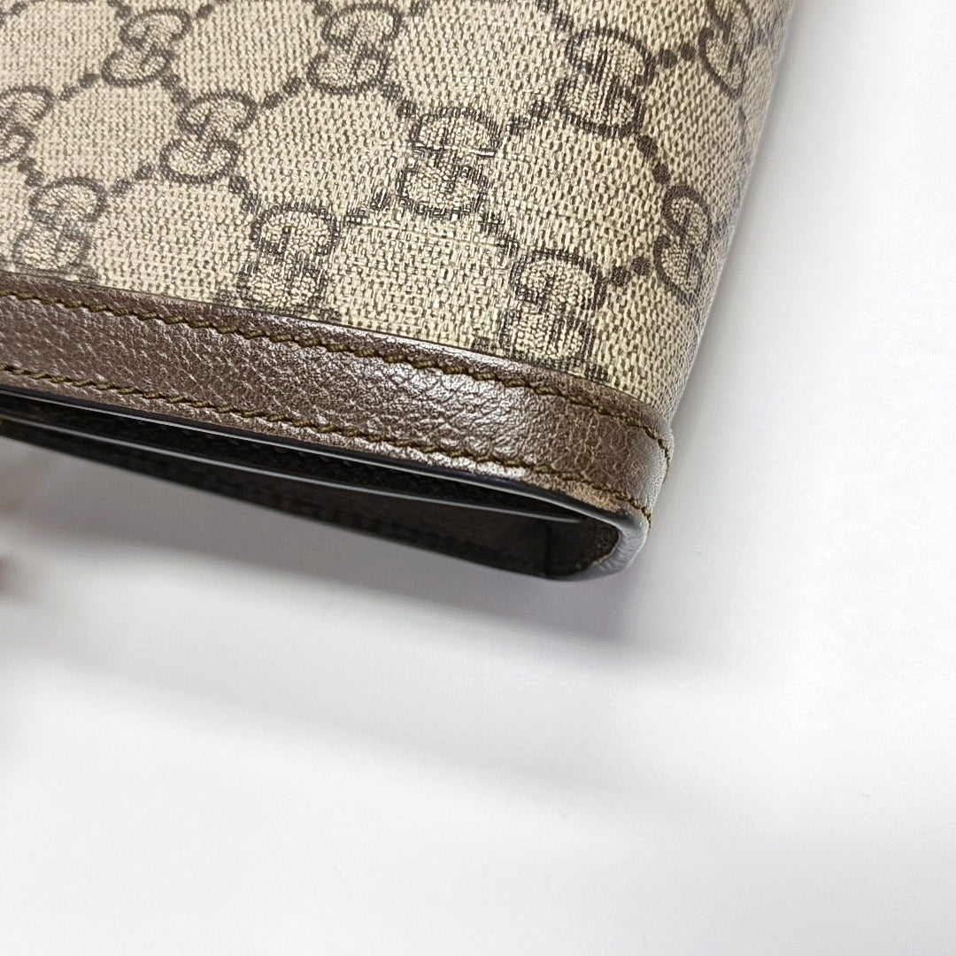 Authenticated pre-owned  Ophidia Small Monogram Coated Canvas Beige - Shoulder Bag at Looply