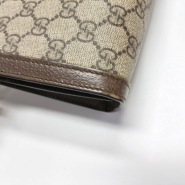 Authenticated pre-owned  Ophidia Small Monogram Coated Canvas Beige - Shoulder Bag at Looply