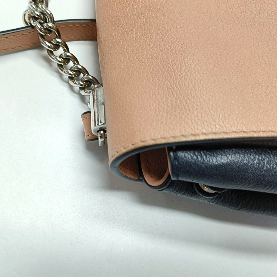 Authenticated pre-owned  Lockme BB Calfskin Multicolor - Shoulder Bag at Looply