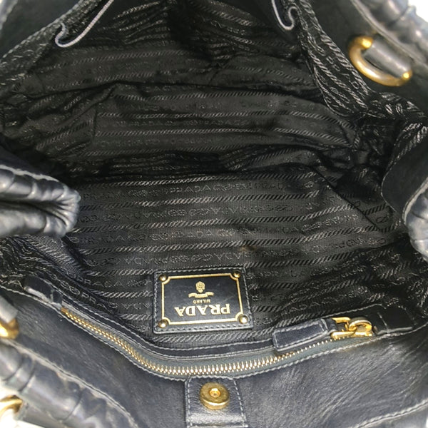 Gaufre Calfskin Black