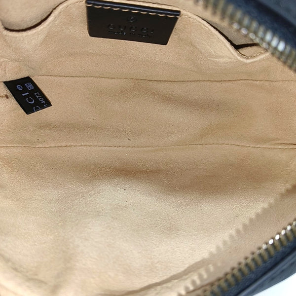 Authenticated pre-owned  GG Marmont Calfskin Black - Belt Bag at Looply