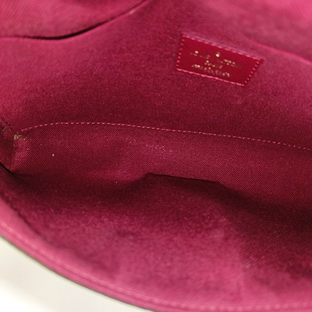 Authenticated pre-owned  Félicie Monogram Coated Canvas Brown - Shoulder Bag at Looply