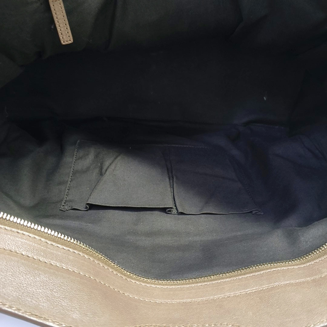 CHYC Y LIGNE Large Calfskin Brown