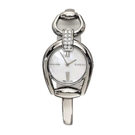 Horsebit 28mm White Quartz Watch