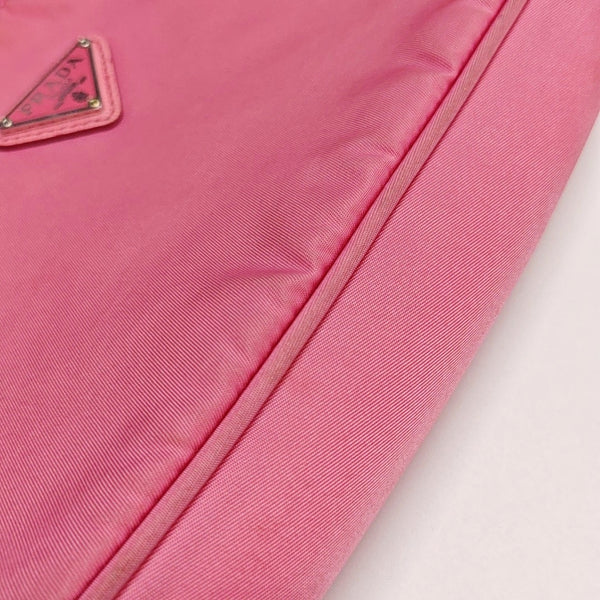 Authenticated pre-owned  Re-edition2000 Mini Nylon Pink - Top Handle Bag at Looply