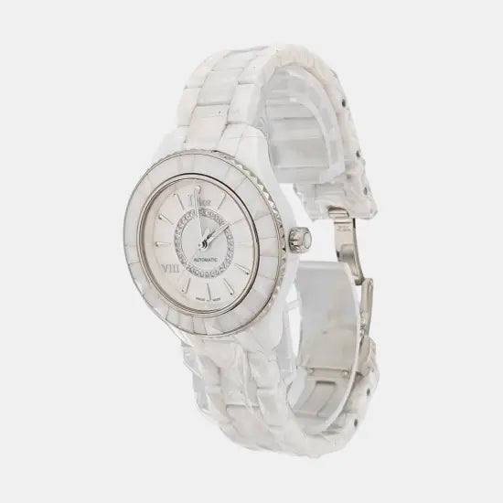 Dior Vill 34mm White Automatic Watch