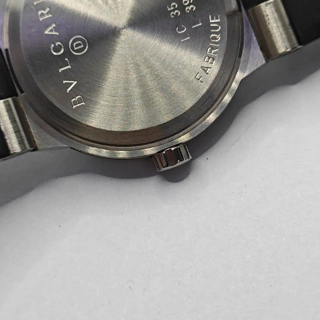 Reloj automático blanco de 30 mm