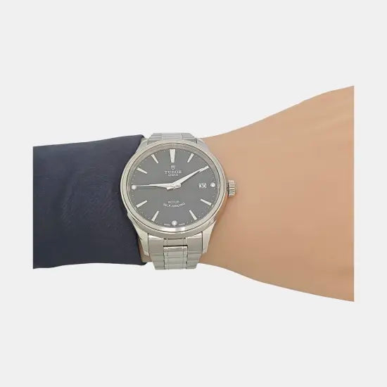 Reloj automático blanco de 30 mm