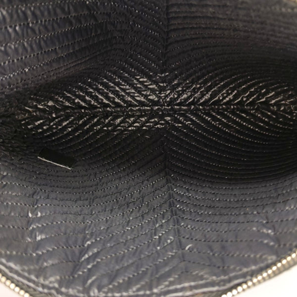 BOY CHANEL Medium Chevron Lambskin Black