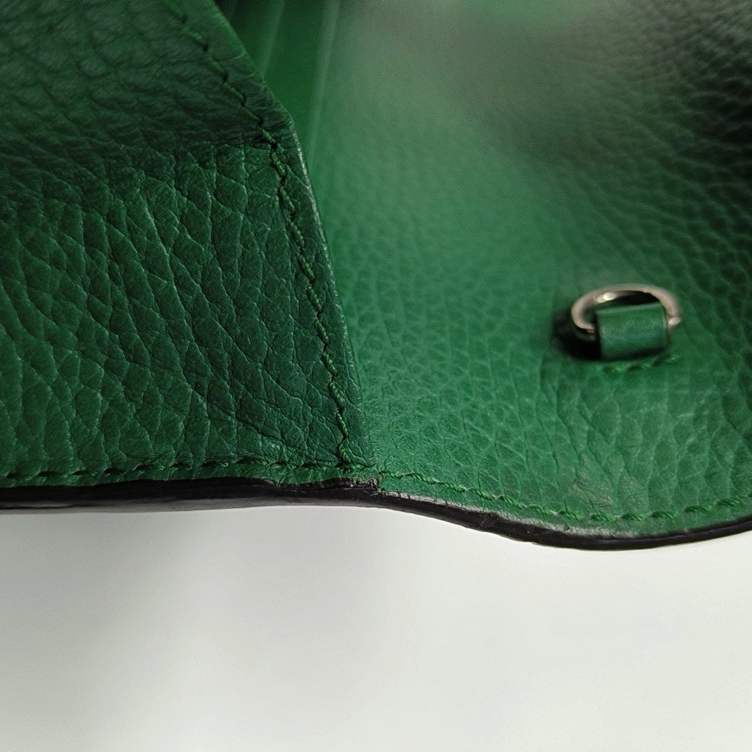 Authenticated pre-owned  Dionysus Super Mini Calfskin Green - Shoulder Bag at Looply