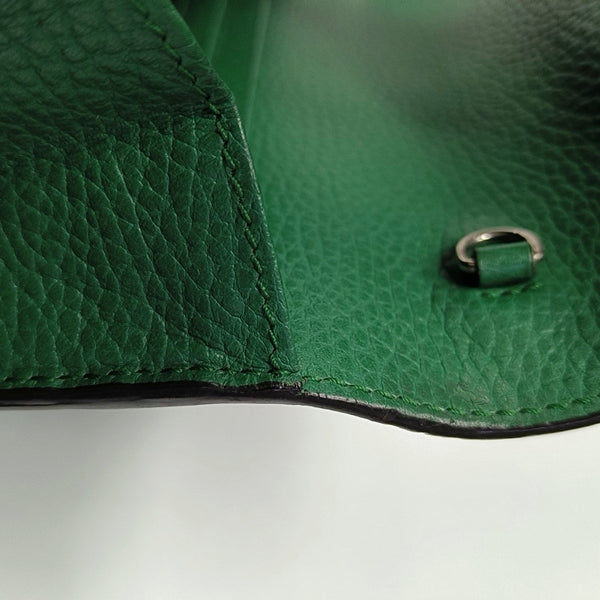 Authenticated pre-owned  Dionysus Super Mini Calfskin Green - Shoulder Bag at Looply