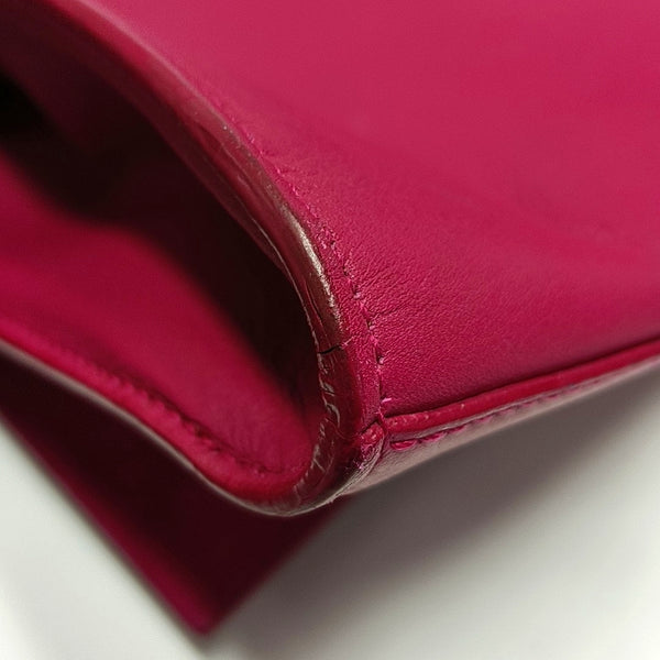 Authenticated pre-owned  Chyc Y Ligne Calfskin Pink - Clutch at Looply