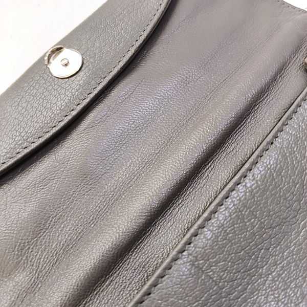 Authenticated pre-owned  Classic Metallic Edge City Lambskin Gray - Shoulder Bag at Looply