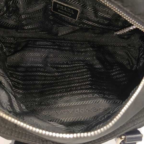 Nylon Shoulder Bag Black
