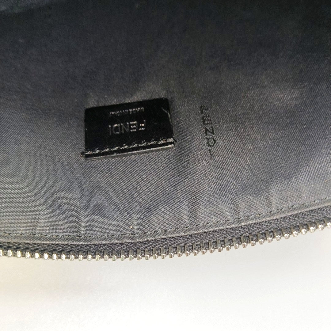 Authenticated pre-owned  Monster Calfskin Black - Clutch at Looply