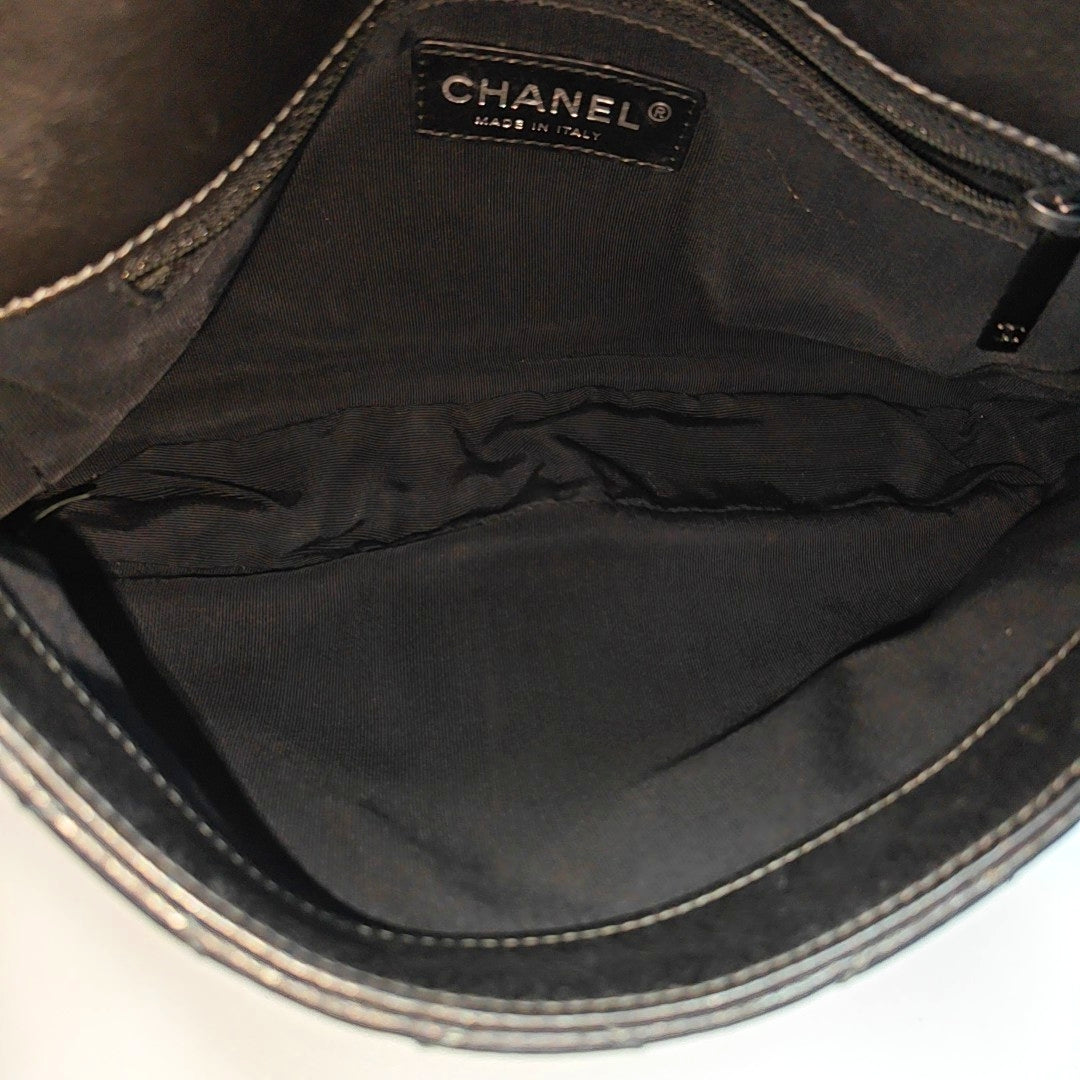 Quilted Calfskin Gray