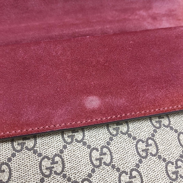 Authenticated pre-owned  Dionysus Super Mini Monogram Coated Canvas Beige - Shoulder Bag at Looply