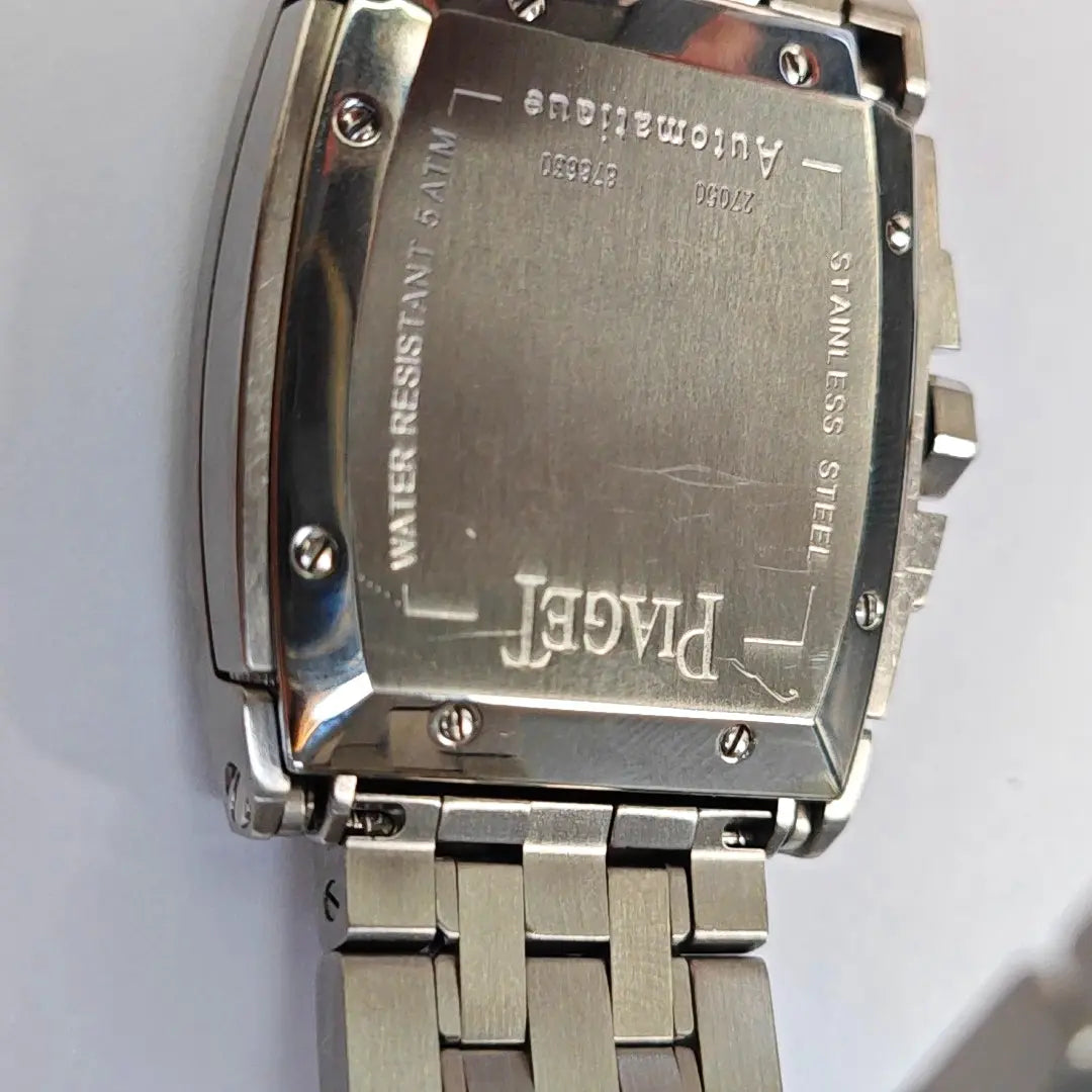 Reloj automático blanco de 30 mm