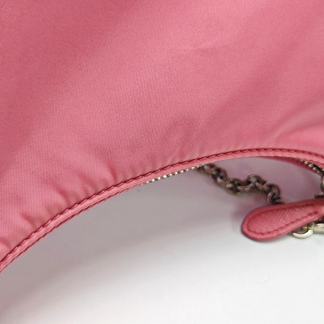 Authenticated pre-owned  Re-edition2005 Mini Nylon Pink - Shoulder Bag at Looply