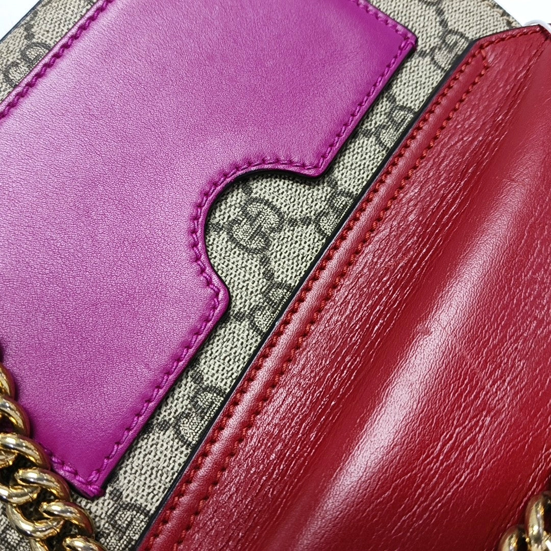 Authenticated pre-owned  Padlock Small Monogram Coated Canvas Multicolor - Shoulder Bag at Looply