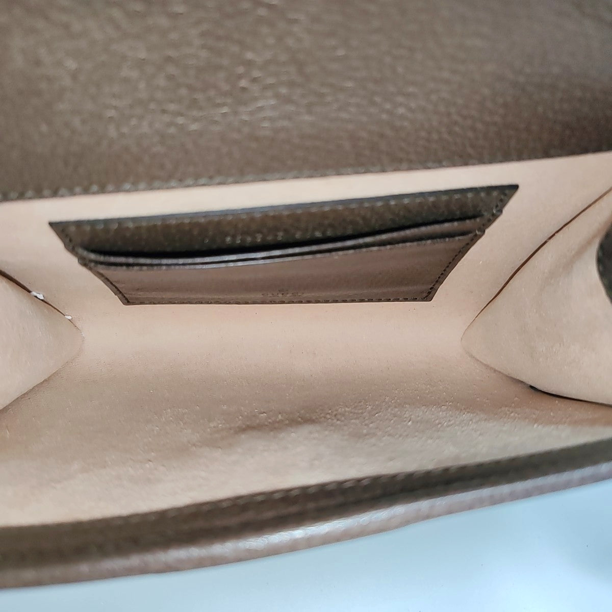 Authenticated pre-owned  Rajah Mini Monogram Coated Canvas Beige - Shoulder Bag at Looply