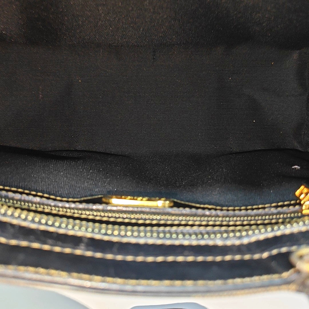 Coated Canvas Crossbody Bag Multicolor