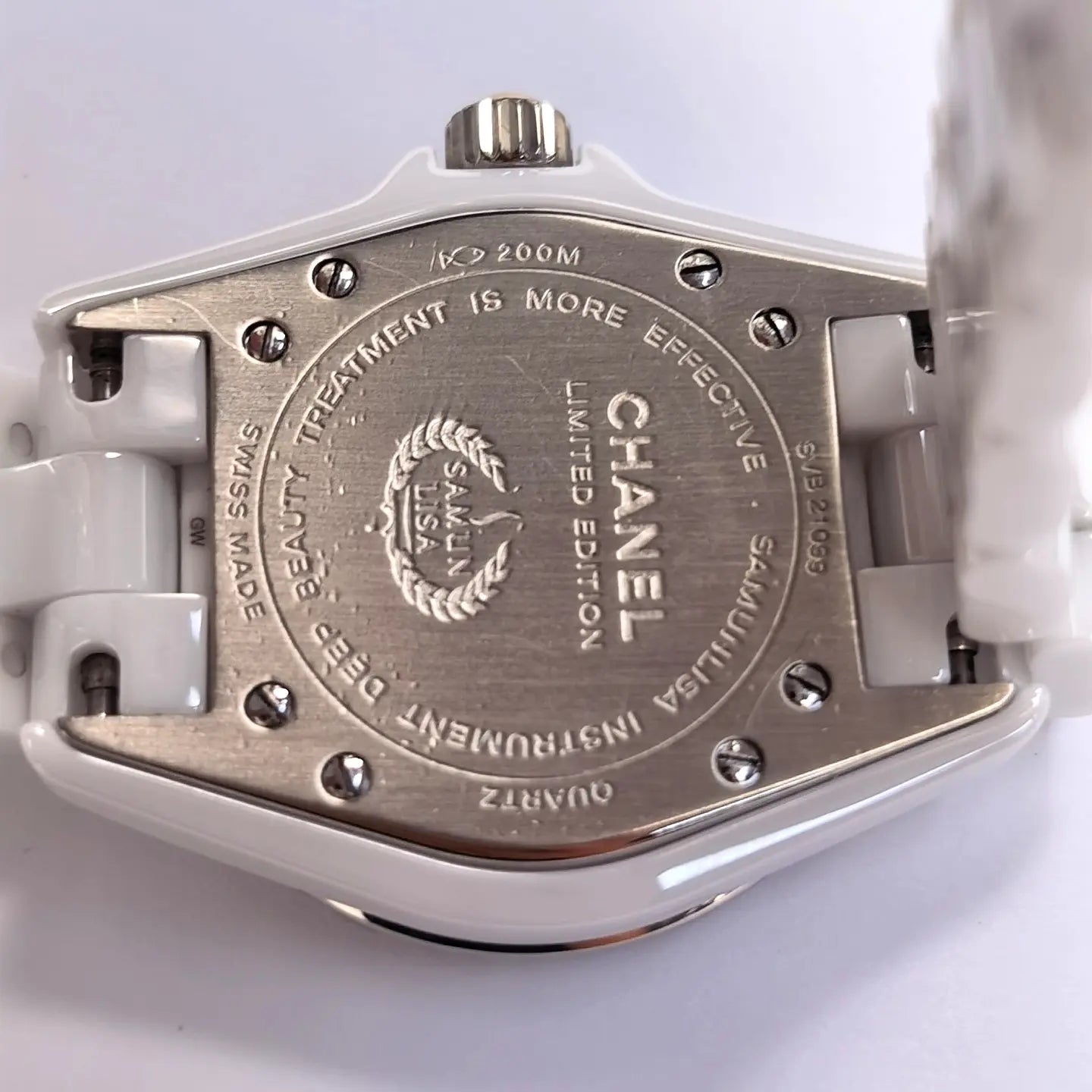 J12 33.6mm White Ceramic Quartz Watch