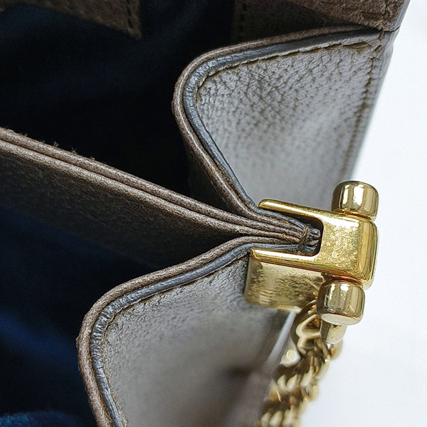 Authenticated pre-owned  Ophidia Small Monogram Coated Canvas Beige - Shoulder Bag at Looply