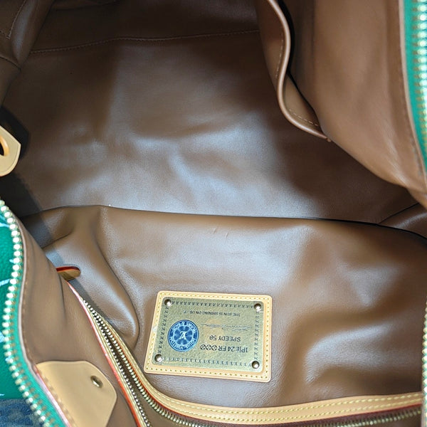SPEEDY Monogram Calfskin Green
