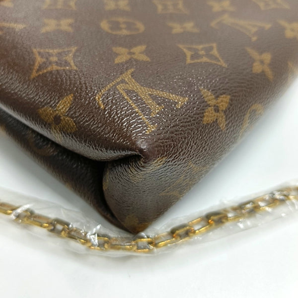 Authenticated pre-owned  Pallas Monogram Coated Canvas Brown - Shoulder Bag at Looply