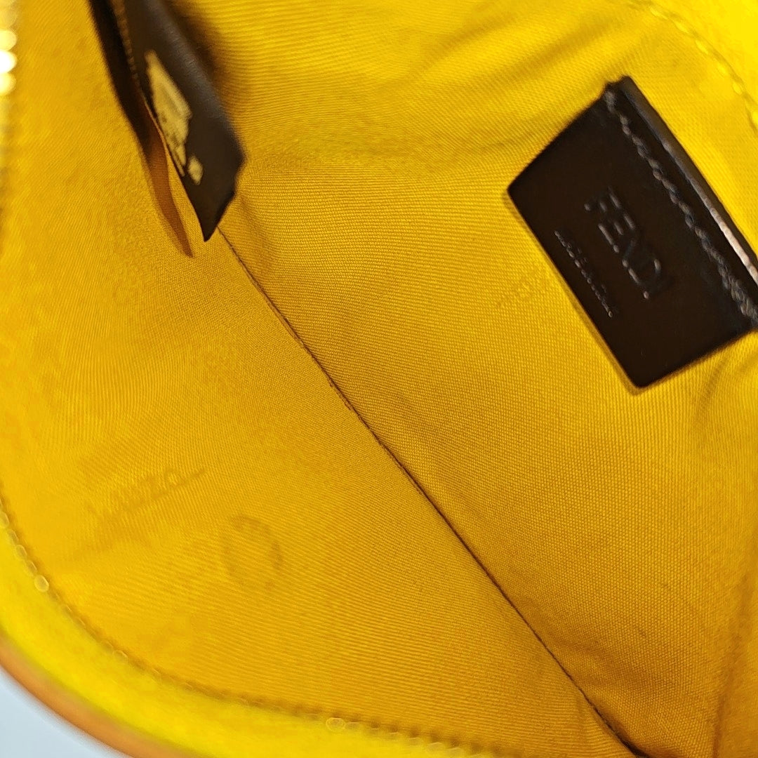 Calfskin Coin Purse Yellow