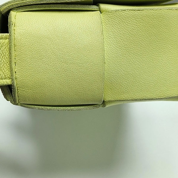 Authenticated pre-owned  Cassette Small Lambskin Yellow - Crossbody Bag at Looply