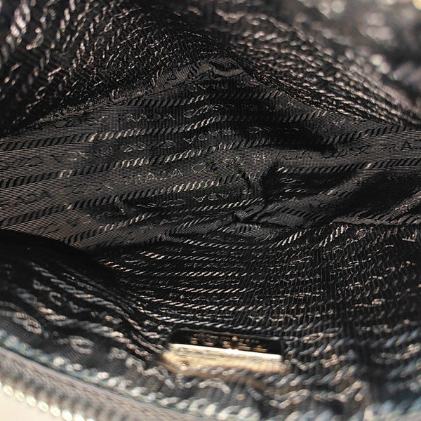 Nylon Shoulder Bag Black