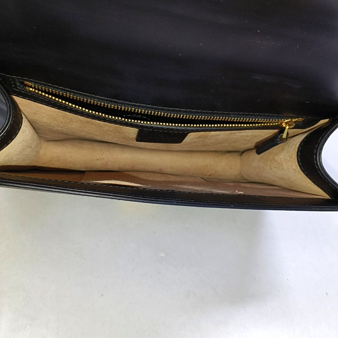 Authenticated pre-owned  Sylvie Small Calfskin Black - Shoulder Bag at Looply
