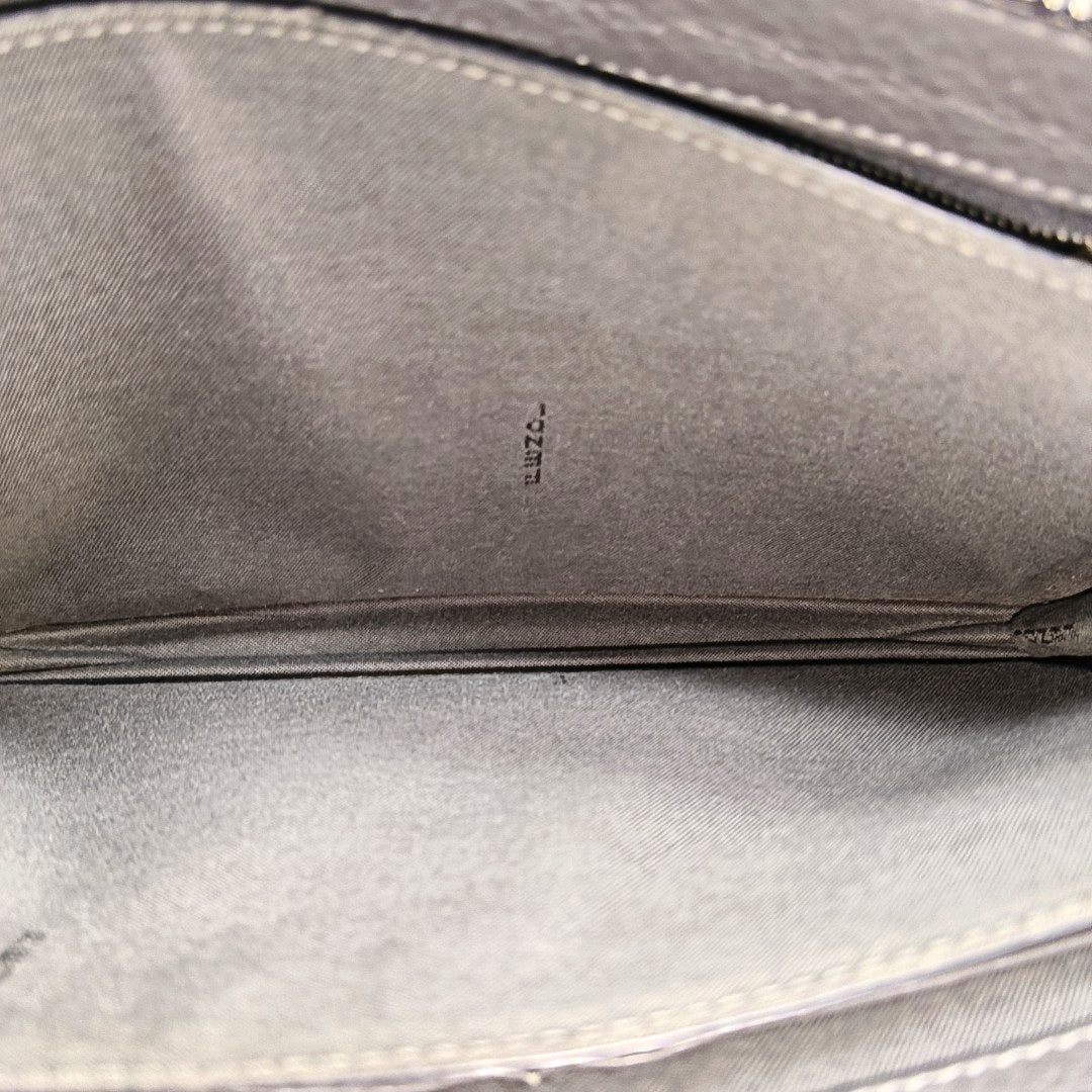 Calfskin Clutch Gray