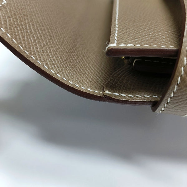Authenticated pre-owned  Kelly Epsom Gray Wallet - Wallet at Looply