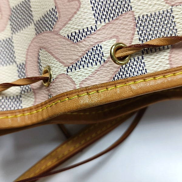 Authenticated pre-owned  Néonoé Nano Coated Canvas Beige - Crossbody Bag at Looply