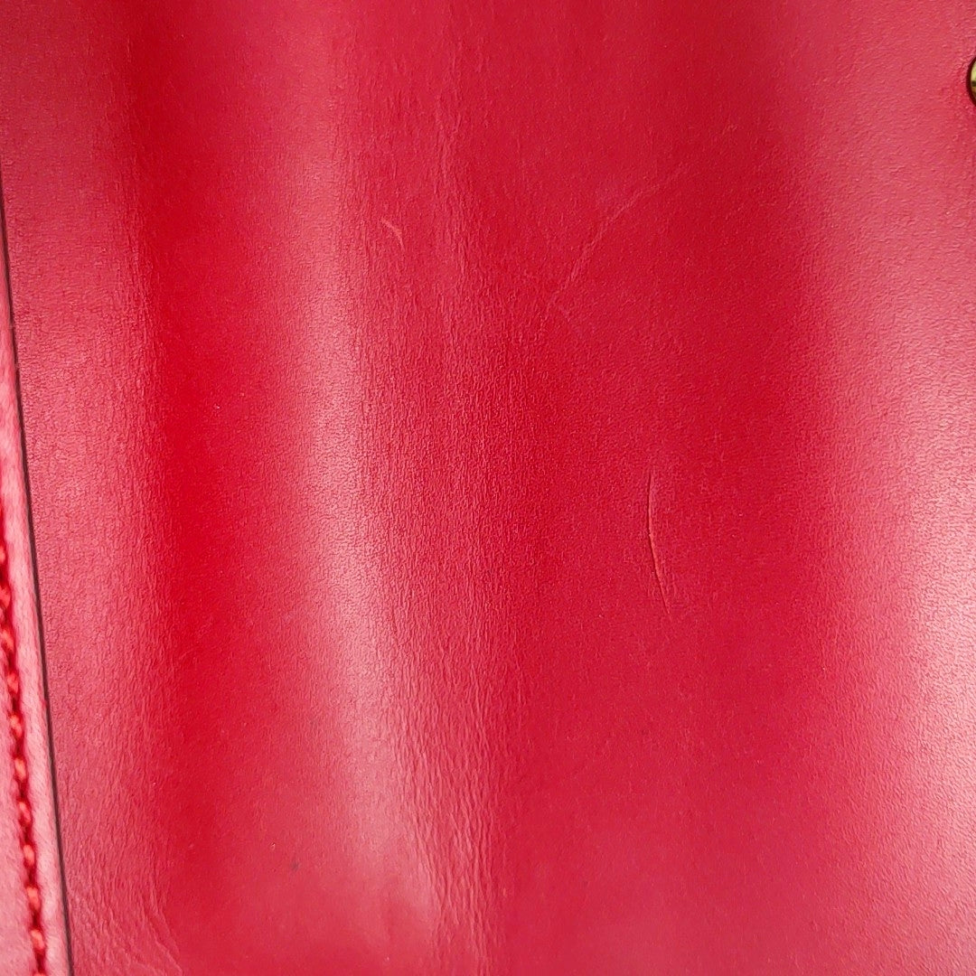 Authenticated pre-owned  Sylvie Small Calfskin Red - Shoulder Bag at Looply