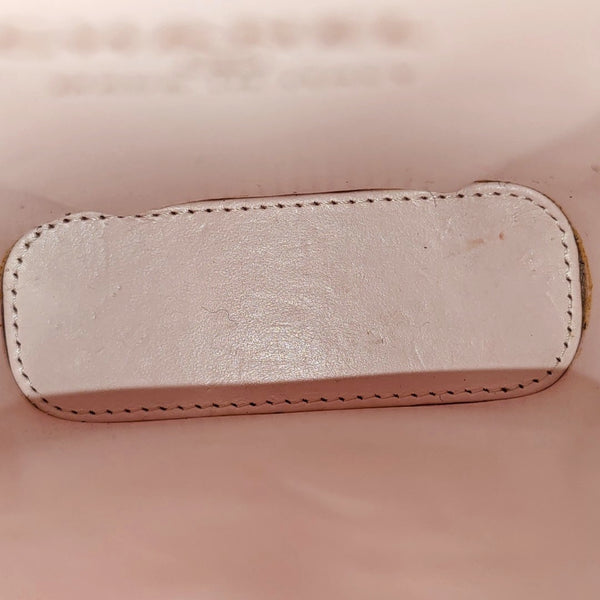 Authenticated pre-owned  Vanity Case Quilted Grained Calfskin Pink - Shoulder Bag at Looply