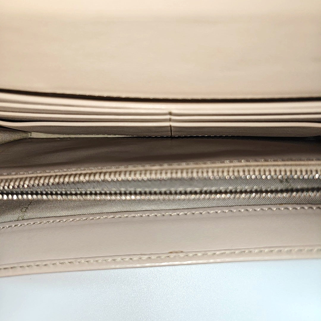 Calfskin Shoulder Bag Gray