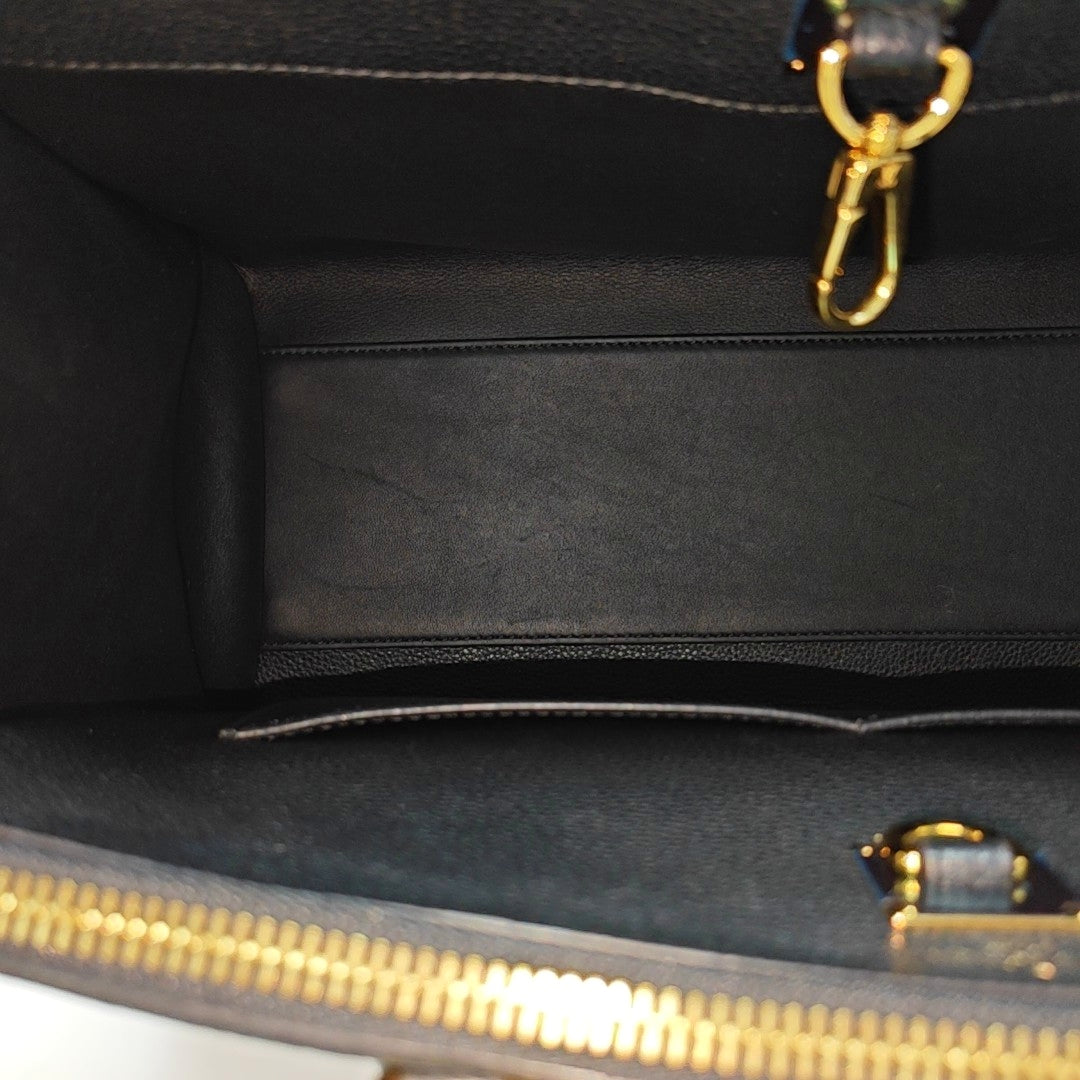 CITY STEAMER MM Calfskin Black