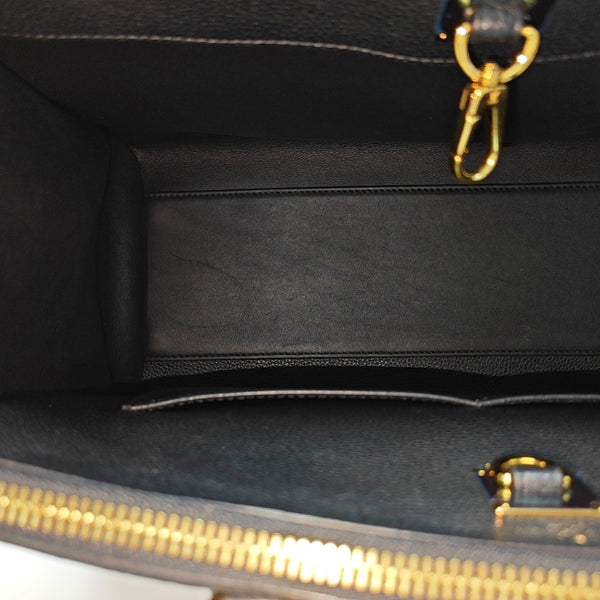 CITY STEAMER MM Calfskin Black