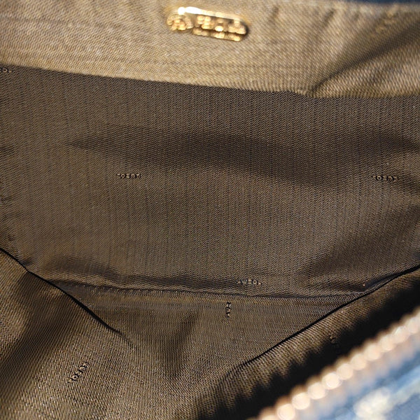 Canvas Top Handle Bag Brown