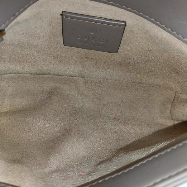 GG Marmont Mini Quilted Calfskin Beige